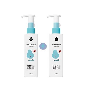 모두바른 키즈 샴푸, 2개, 400ml