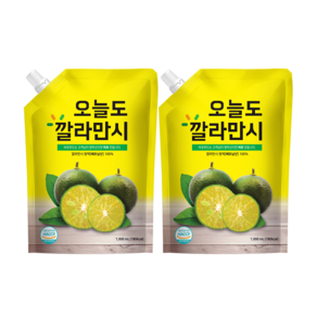 바로푸드 오늘도 깔라만시, 1L, 2개