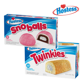 [Hostess] [Mix & Match] 호스티스 트윙키 오리지널 10개입 스노우볼 스노볼 낱개포장 6개입 Hostess Snoballs 6 Count Twinkies, 트윙키 10개입+스노우볼 6개입, 1개