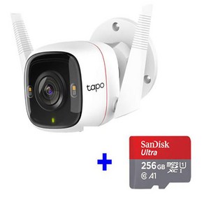 티피링크 Tapo C320WS 홈CCTV + CCTV전용 Micro SD 카드 (실외 가게 공장등)