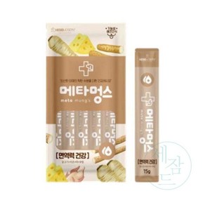 세잠드 면역력 건강 15G 5P 짜먹는강아지간식 애견간식, 1개