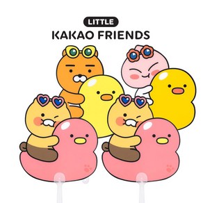 카카오프렌즈 부채 라이언1개 어피치1개 춘식이2개, 대표이미지와동일, 4개