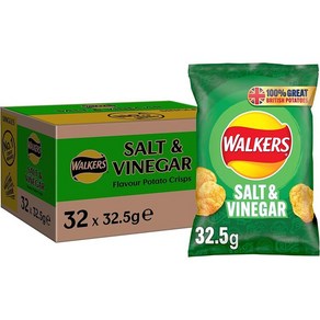 Walkes Salt and Vinega Cisps 워커스 솔트 앤 비네거 칩스 32.5g 32개