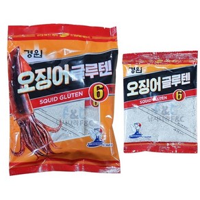 경원 오징어글루텐6 떡밥 민물고기, 1개, 240g