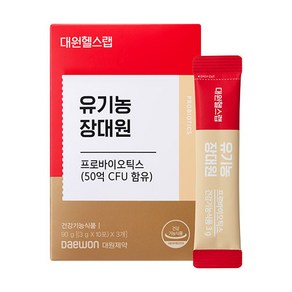 대원헬스랩 유기농 장대원, 90g, 1박스