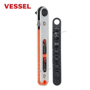 VESSEL 베셀 라쳇 코너드라이버 TD-76 (비트 11pcs 포함) 라쳇드라이버 코너라쳇드라이버 라체트코너드라이버