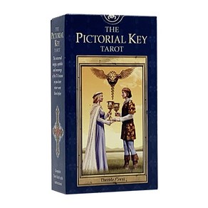 [인터타로] 픽토리얼 키 타로카드 Pictoial Key Taot [한글해설서+주머니증정] 직수입정품, 1개