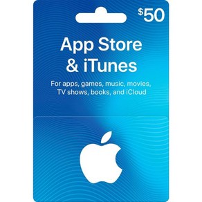 iTunes Card 50 USD USA Region 앱스토어 및 iTunes용 디지털