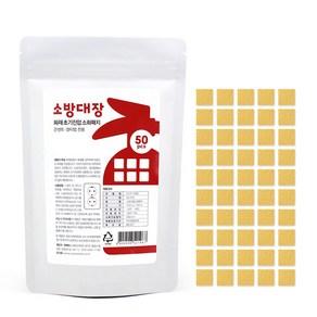 소방대장 콘센트 타입 부착형 소화패치 50p, 1개, 혼합색상