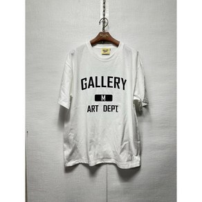 GALLERY DEPT 기본 로고 오버핏 반팔티셔츠 남여공용