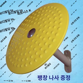 어깨 회전 스트레칭 운동기구 회전 바퀴 벽걸이 어르신 돌리기 원형 핸들 휠 브래킷, 어깨  철판 스타일, 1개