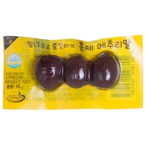 참나무로 쫄깃하게 훈제 메추리알 15g x 30개입, 30개