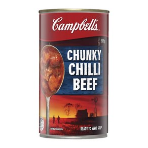 호주 캠벨 청키 칠리 비프 스프 505g Campbell's Chunky Chilli Beef, 1개