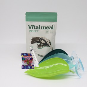 [바이탈밀 인섹트] 슈퍼푸드 80g 크레스티드게코 슈퍼푸드 사료 먹이 VITAL MEAL INSECT