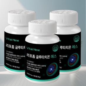 리포좀 글루타치온 순도 98% 리포좀 글루타치온 에스 식약청 HACCP 인증 화이트 토마토 초저분자 콜라겐 함유 LMP1118-1609, 3개, 60정