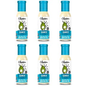 Chosen Foods 초슨 푸드 랜치 드레싱 앤 마리네이드, 6개, 237ml