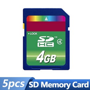 Tanscend SD 카드 4GB 고속 SDHC 클래스 4 플래시 메모리 C6 C4 C2 디지털 카메라, [01] SD-4G 1pc, 01 SD-4G 1pc, 1개