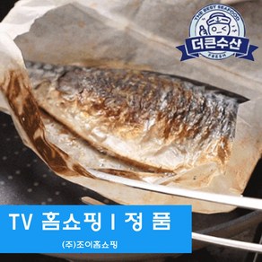 [홈쇼핑 정품] 더큰수산 스팀팩 고등어 구이 필렛 총 10팩