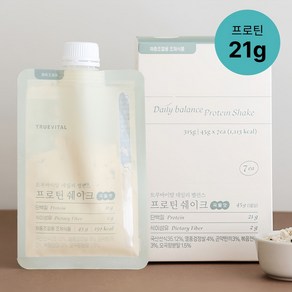 데일리밸런스 체중조절식 고 단백질 쉐이크 곡물맛, 45g, 1세트, 7개입