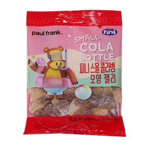 Fini 피니 스몰 콜라병모양 젤리, 80g, 1개