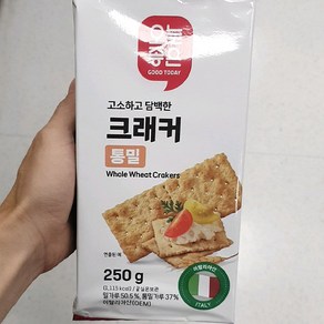 오늘좋은 크래커 통밀, 1개, 250g