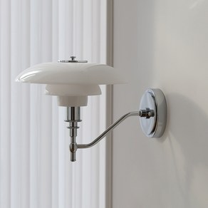 F&S 루이스 PH3 벽등 wall lamp 인테리어조명 LED 전구 포함, 흑도금-12W삼색변환 램프