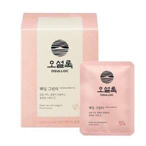 오설록 웨딩그린티 녹차, 1.5g, 1개입, 40개