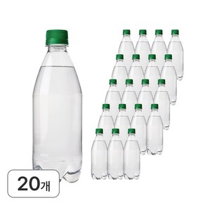 스파클 스파클링 탄산수 플레인, 20개, 500ml