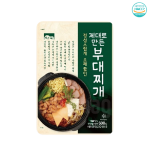 고향식품 제대로 만든 부대찌개, 4개, 600g