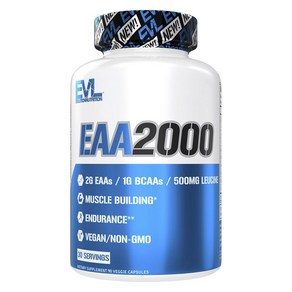 EVLUTIONNUTRITION EAA 2000 베지캡슐, 90정, 1개