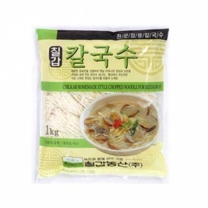 칠갑농산 칼국수 (식자재) 1kg BOX, 10개