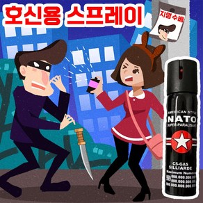 [빠른배송]1+1미니 호신용 스프레이 여성 호신용 후추 스프레이 자기보호 호신용품 휴대용 포장증정