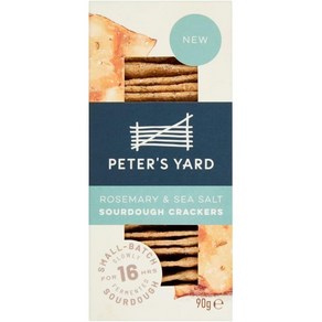 Peter's Yard 피터스 야드 로즈마리 앤 씨 솔트 사워도우 크래커