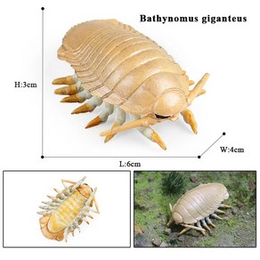 바다 동물 모델 모형 산호 해파리 암모나이트 아네모네 전갈 액션, 1개, 3.animals model