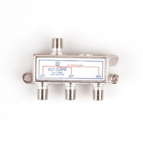 위성광대역 3분배기 방수형 (CCT-213PB) 양방향 광대역 분배기(일반용), 1개