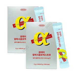 원데이 알파시클로덱스트린 14포 2BOX t, 42g, 2개