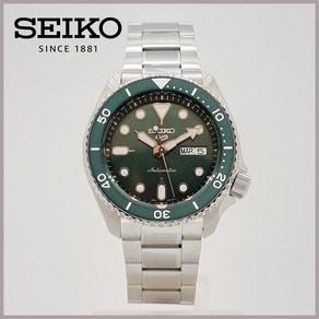 삼정시계 정품 세이코 SEIKO 5 스포츠 다이버 오토매틱시계 (그린) SRPD63K1