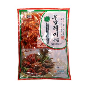 한영 무말랭이무침1kg, 1개, 1kg