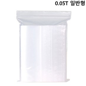 진주바다 지퍼백 6X9cm 100매 PE 두꺼운 비닐팩 0.05T, 100개, 1세트