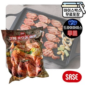 [에이치에이유통] 사세 훈제 통오리 완포 900g (드라이) 오리고기, 1개