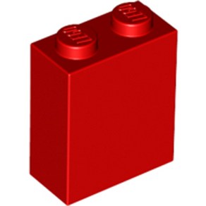 레고 부품 브릭 Red Bick 1 x 2 x 2 with Inside Axle Holde 4143832 3245b, 1개