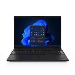 [레노버] ThinkPad L16 Gen1 21L3003XKD Ulta7 155H (16GB/512GB/FD) [기본제품], Fee DOS, 16GB, 512GB, 블랙