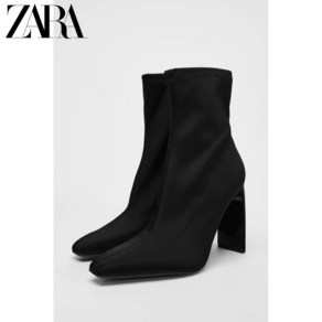 ZARA 정품 앵클부츠 여성 겨울 정장 구두 블랙 JIKTEM WD4121918