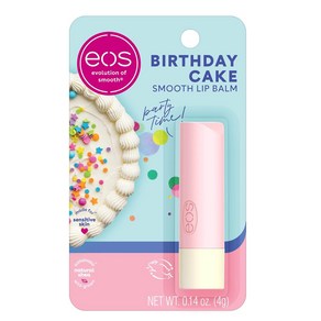 eos 립밤 벌스데이 케이크 4g, 1개