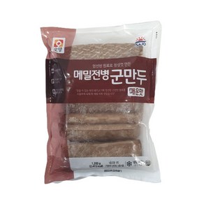 (무)(냉동)사조오양메밀전병매운 1.2kg, 3개