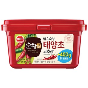 해표 태양초 고추장 1.9kg(1.5kg+400g), 1개, 1.9kg