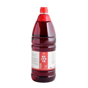 한식품 매운 고추맛기름, 1개, 1.8L