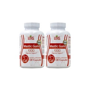 자로우 2개 매스틱 검 메스틱 Mastic Gum 1000 mg 비건 60 베지 캡슐 Jaow 관부가세포함, (오플닷컴) 2개 매스틱검 1000 mg 메스틱 Mas