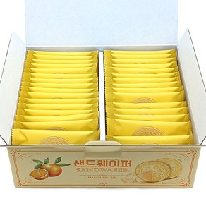 감귤 샌드웨이퍼 60개입(30개 x 2상자)