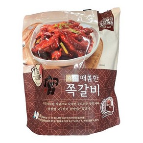 코스트코 궁 매콤한 쪽갈비 1880g (940gx2개) 일반박스 발송 /냉장 쌀떡 고구마포함 개별포장, 1.88kg, 1개